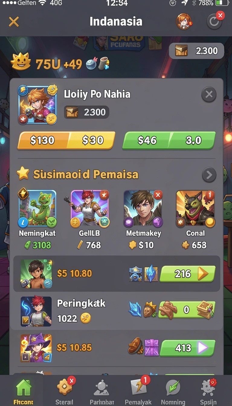 Tampilan utama aplikasi Review Aplikasi bingo4d yang intuitif dan efisien.